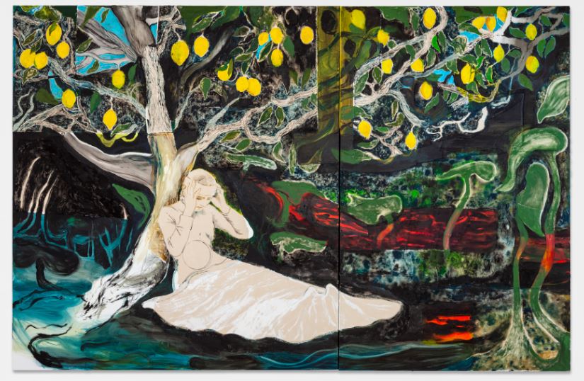 Mie Mørkeberg kunsttryk "Kryptomanian Lemon Tree"