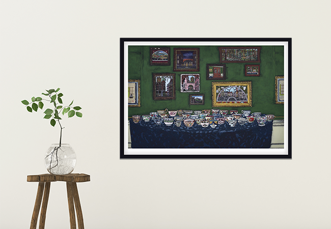 "Kierkegaards kopper" - Jesper Christiansen kunsttryk