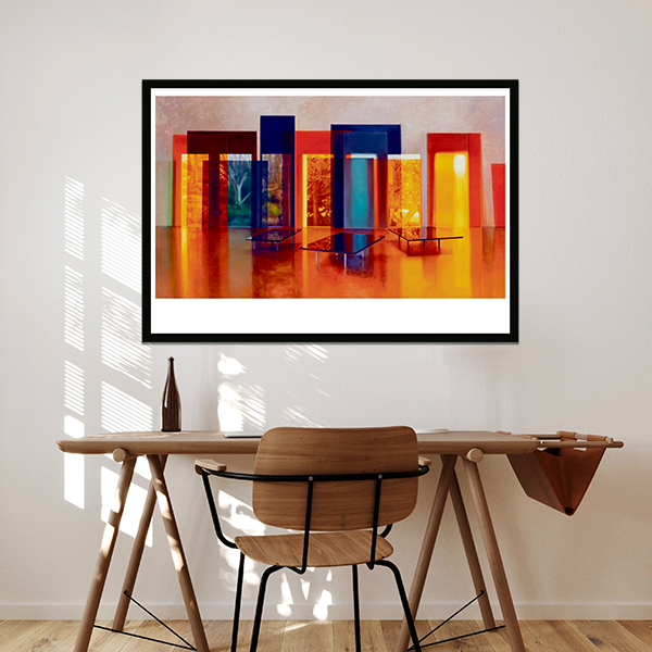 Anette Harboe Flensburg kunsttryk "Piano Nobile"