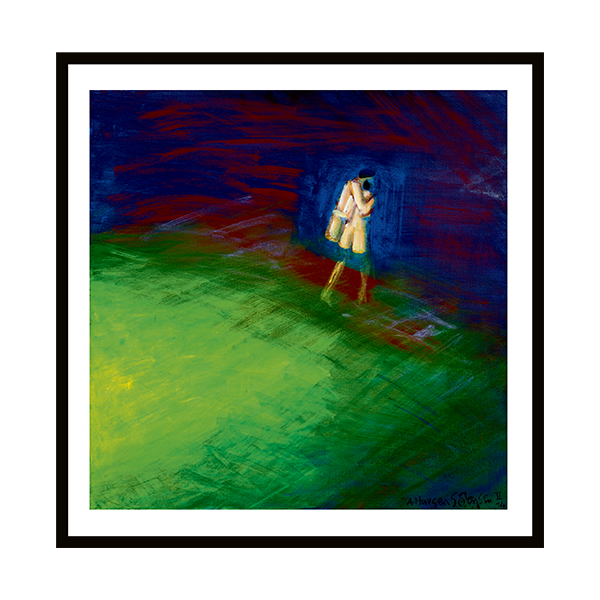 Arne Haugen Sørensen kunsttryk "Uddrivelsen"