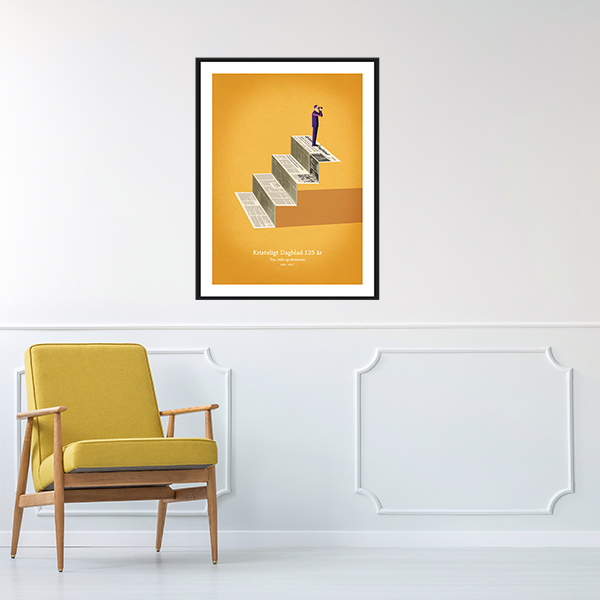 Jubilæumsplakat "Trappe"