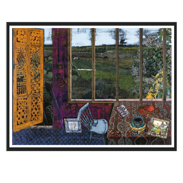 Jesper Christiansen kunsttryk - ”Paradismaleri #XXI Fruens Hus, 2015”