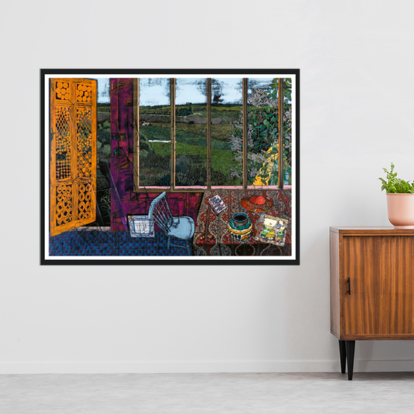 Jesper Christiansen kunsttryk - ”Paradismaleri #XXI Fruens Hus, 2015”