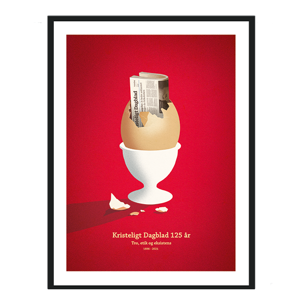 Jubilæumsplakat "Ægget"