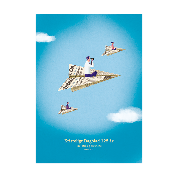 Jubilæumsplakat "Papirfly"