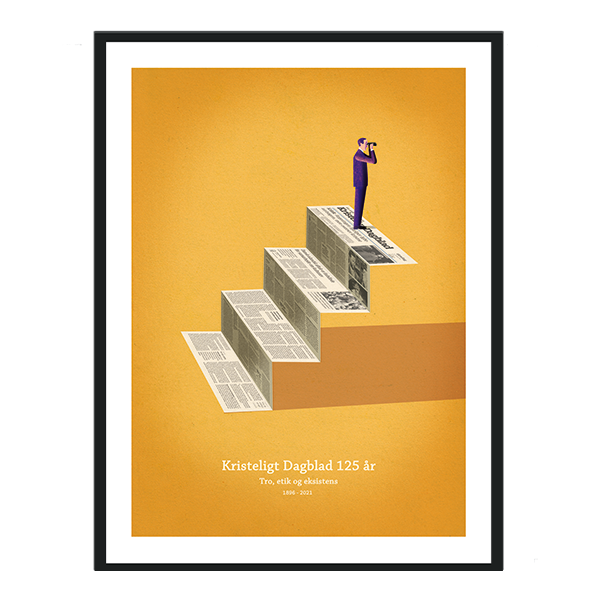 Jubilæumsplakat "Trappe"