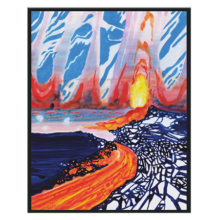 John Kørner kunsttryk "Liquids and Lights"