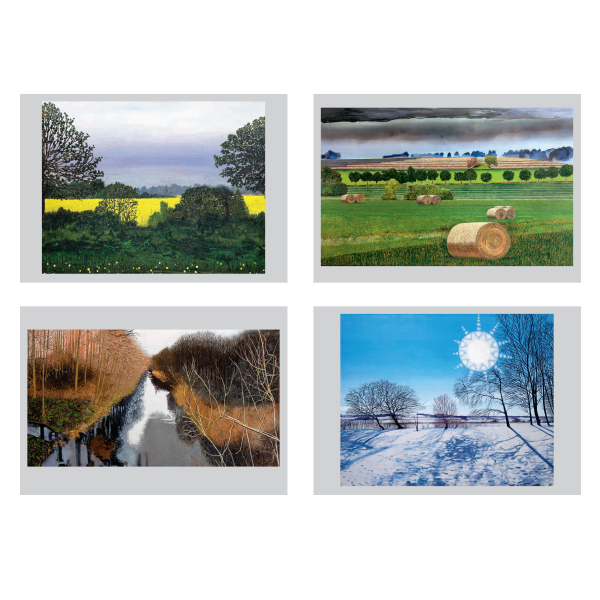 Kunstkort: Danmarks årstider