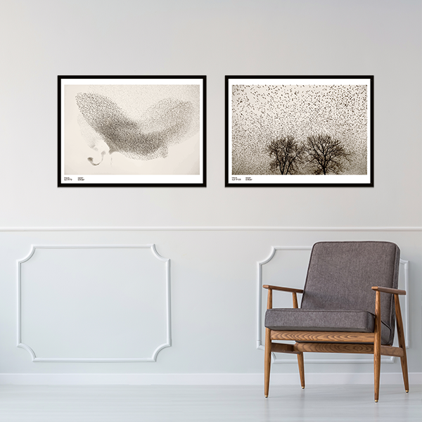 Sort Sol#105 særtryk af Søren Solkær "Træ og fugle"