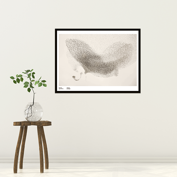 Sort Sol# samlet sæt af Søren Solkær "Træ og fugle" #105 og "Fugle" #70