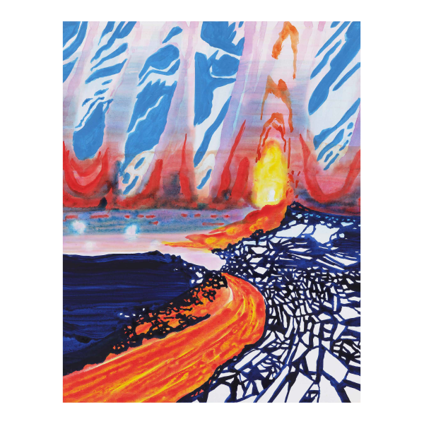 John Kørner kunsttryk "Liquids and Lights"